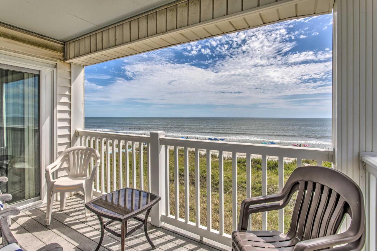 Bright Beachy Condo With Boardwalk Access And Patio! Myrtle Beach Buitenkant foto