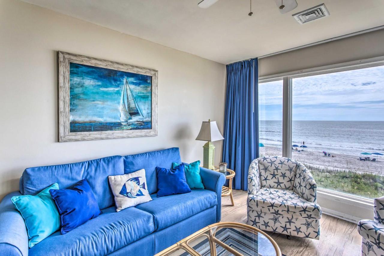Bright Beachy Condo With Boardwalk Access And Patio! Myrtle Beach Buitenkant foto