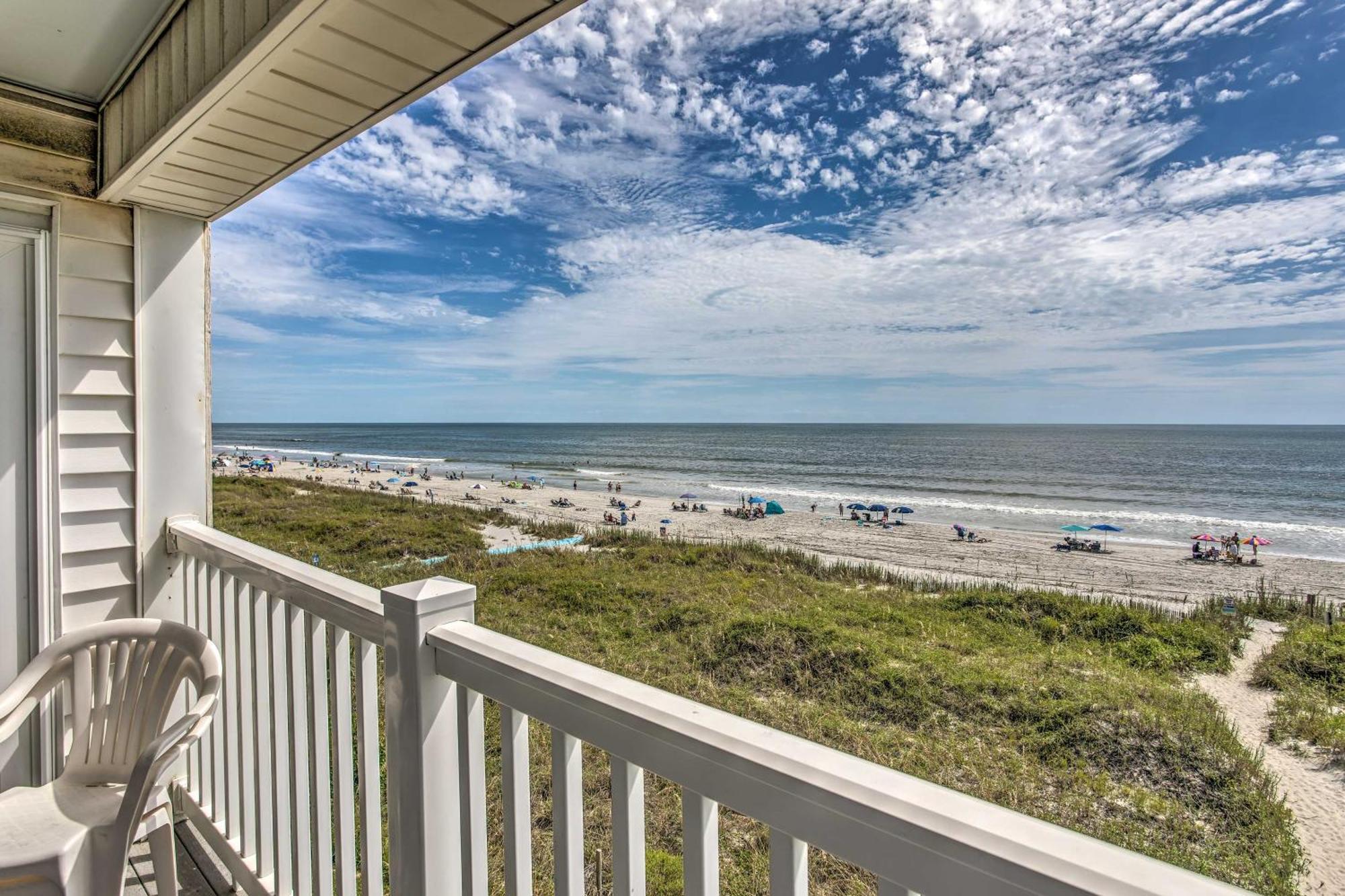 Bright Beachy Condo With Boardwalk Access And Patio! Myrtle Beach Buitenkant foto