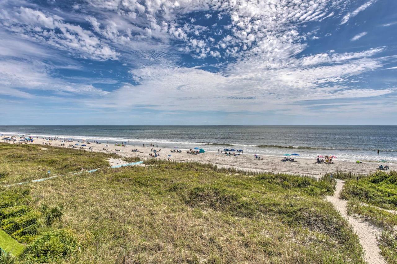 Bright Beachy Condo With Boardwalk Access And Patio! Myrtle Beach Buitenkant foto